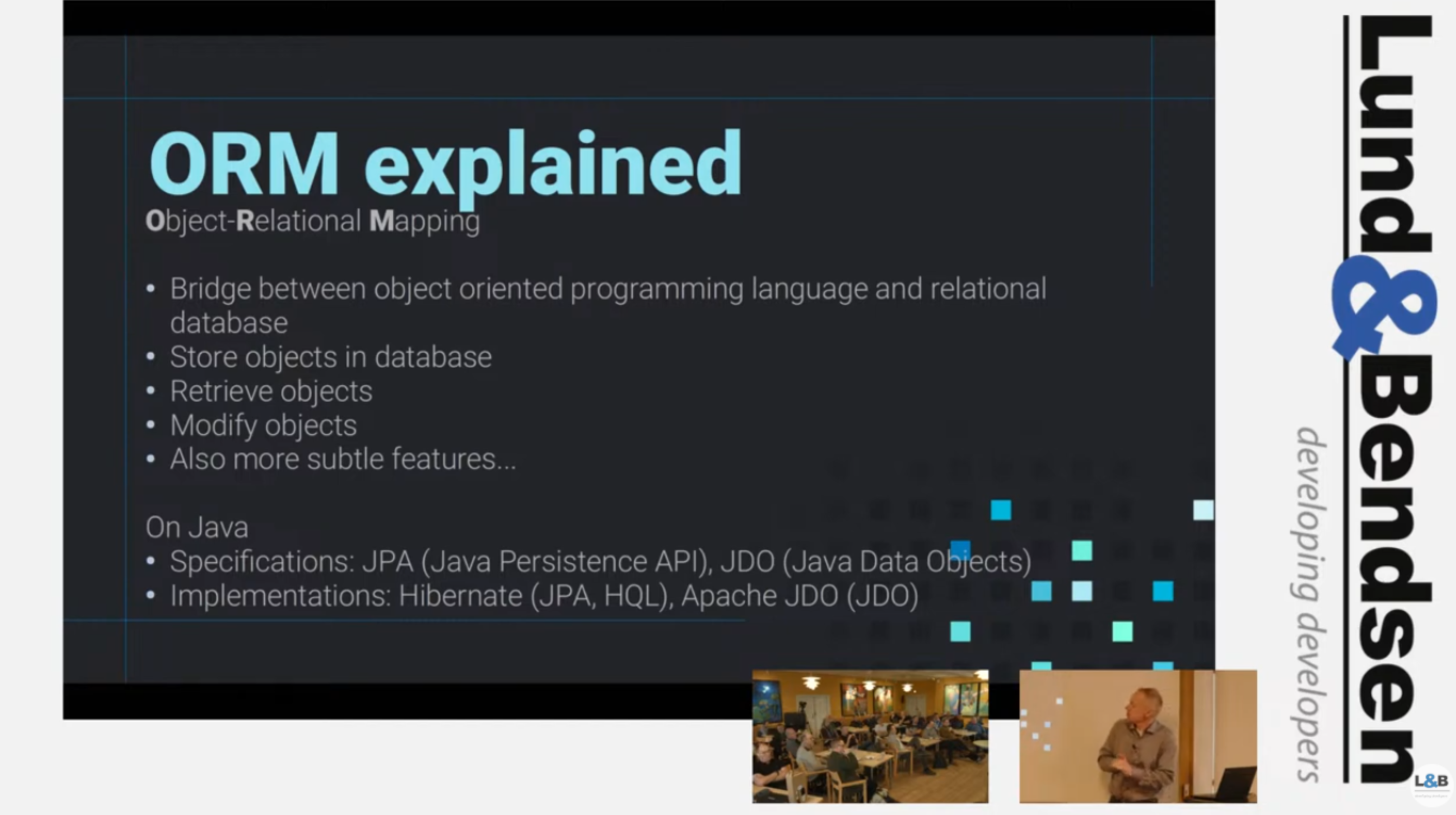 Letvægts-ORM med Java og JSON