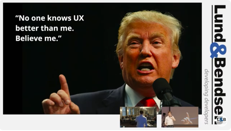 Frederik Bundgaard: UX i organisationer - Du er (som regel) ikke din bruger