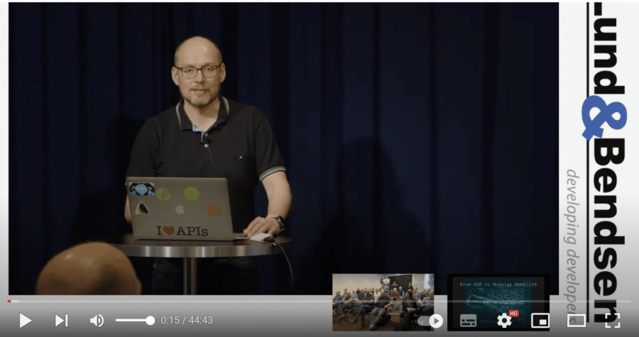 Michael W. Kofoed: From ADR’s to Modular Monoliths