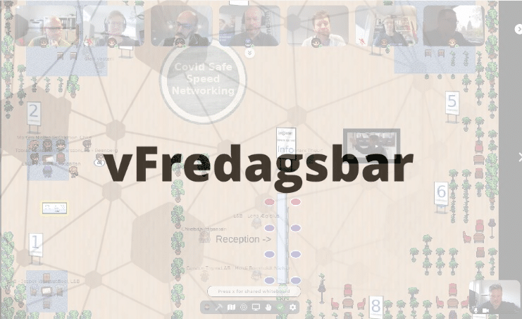 vFredagsbar - kom til networking i vores virtuelle HQ.